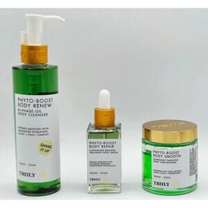 TRULY Beauty PHYTO-BOOST BODY- Oil Cleanser, Repair Drops, Overnight Concentrate